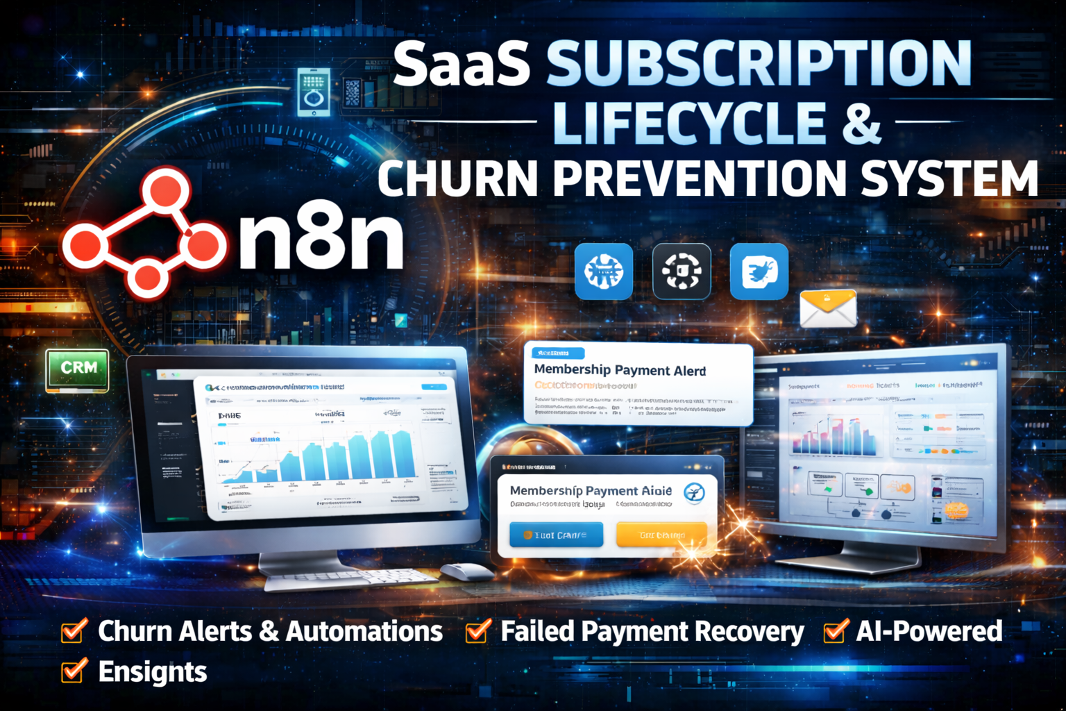 SaaS Subscription Lifecycle & Churn Prevention System