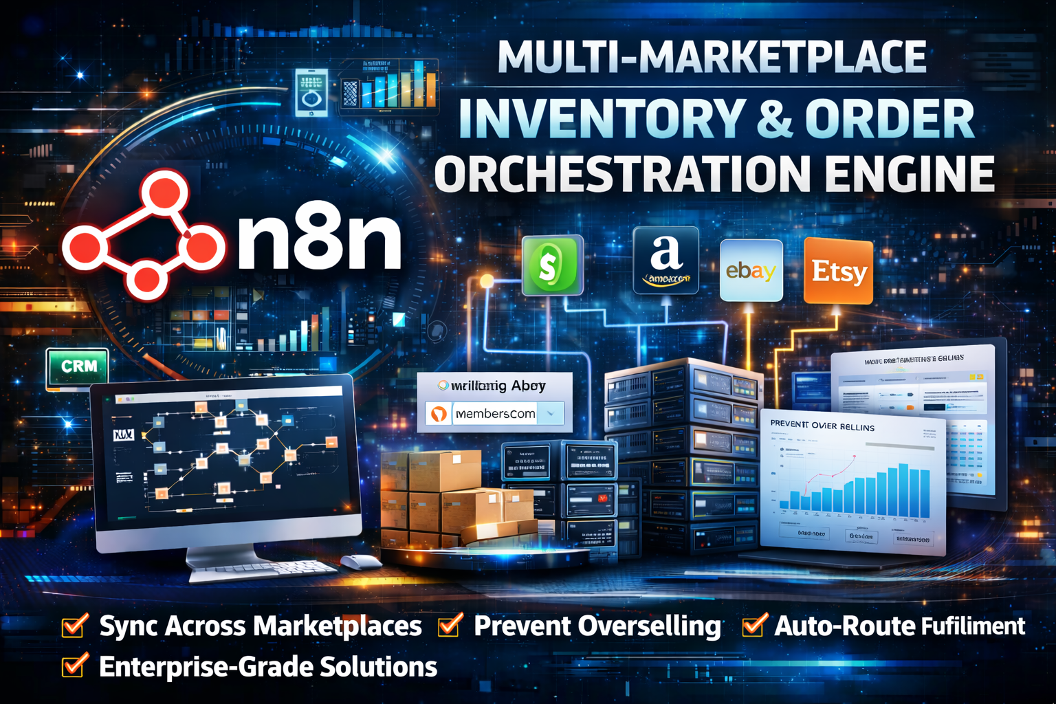 Multi-Marketplace Inventory & Order Orchestration Engine