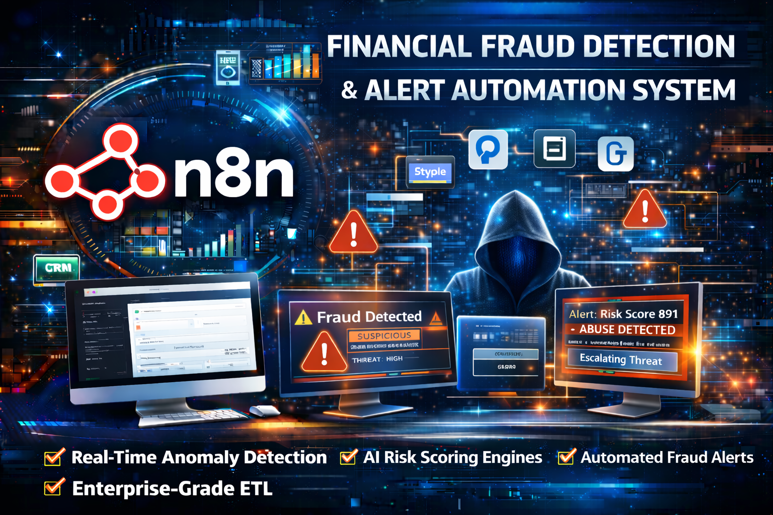 Financial Fraud Detection & Alert Automation System